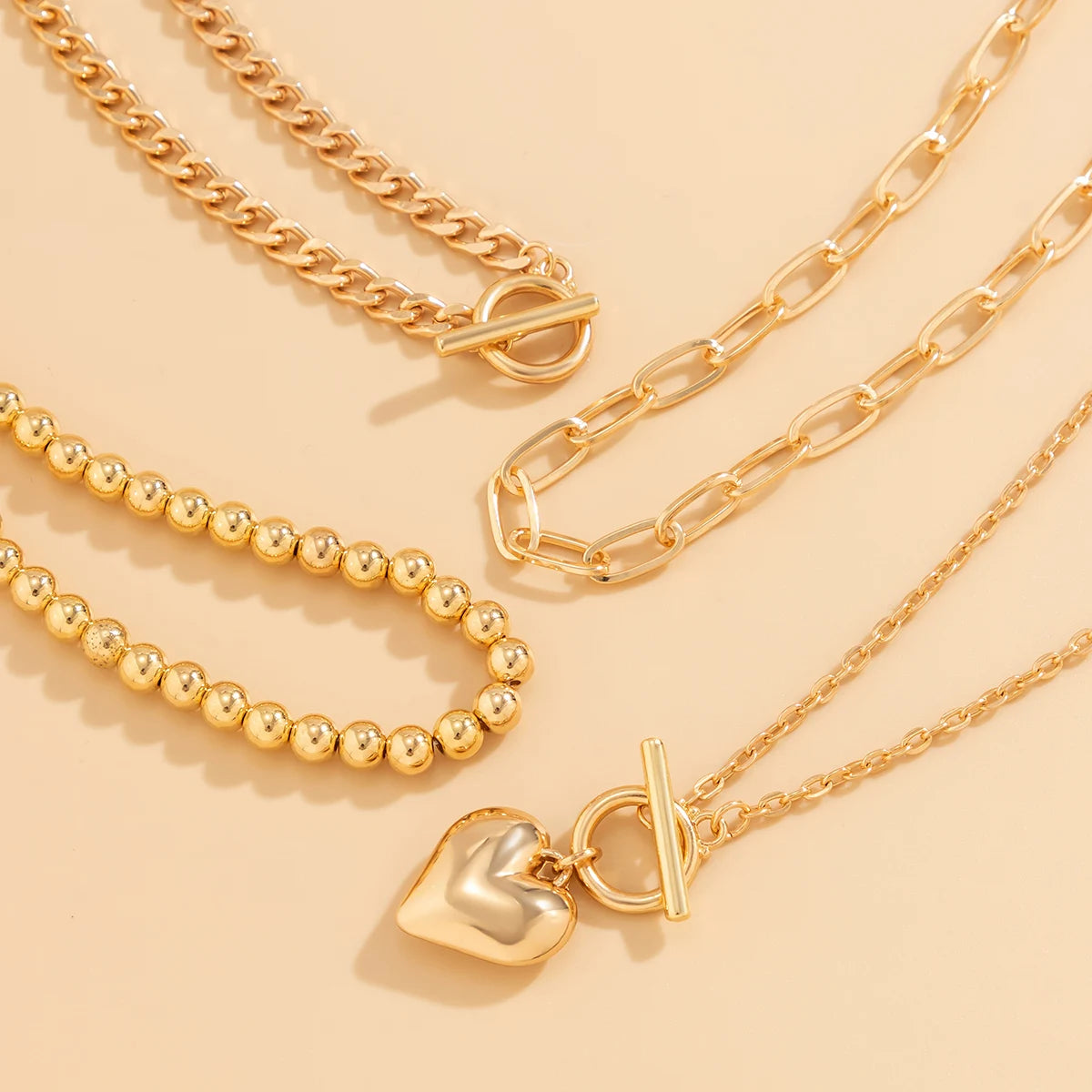 Set de Collares y Corazón