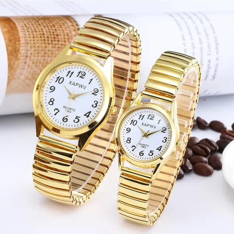 Relojes Vintage Hombre y Mujer Oro Plata