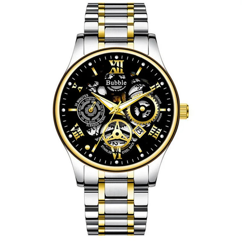 Luxury Roman Quartz Men’s Watch