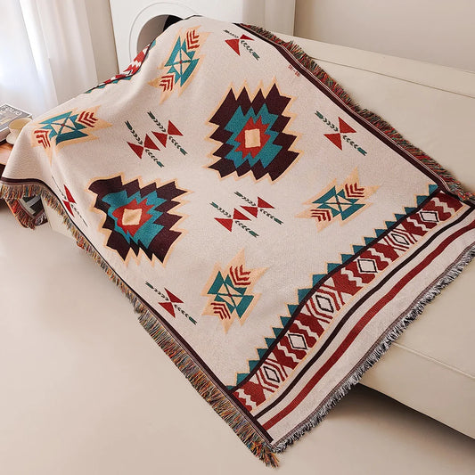 Manta Boho Azteca Oversized