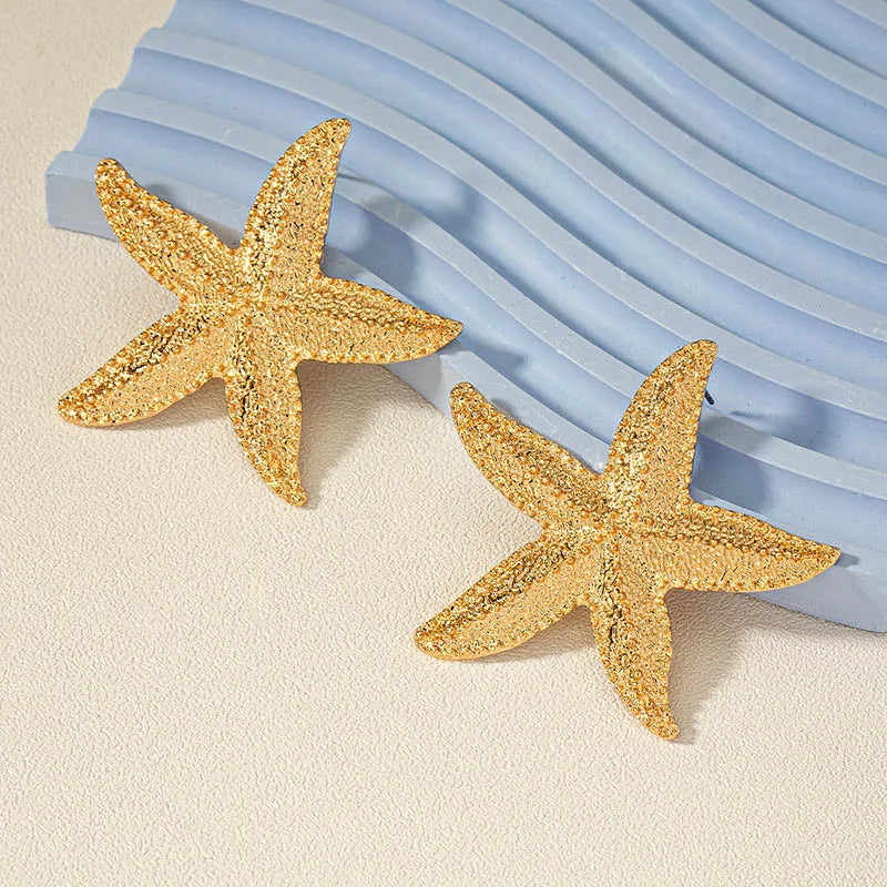 Aretes Grande Estrella de Mar