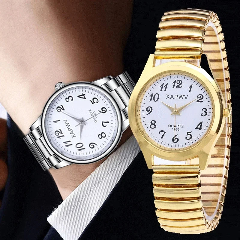 Relojes Vintage Hombre y Mujer Oro Plata