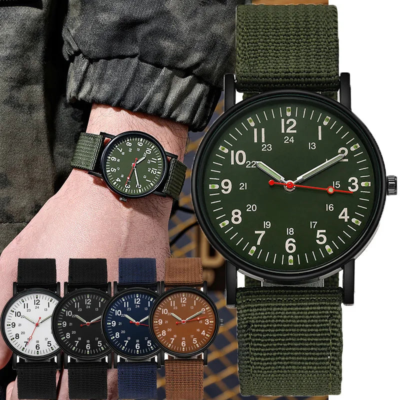 Reloj Deportivo Militar Luminoso Hombre