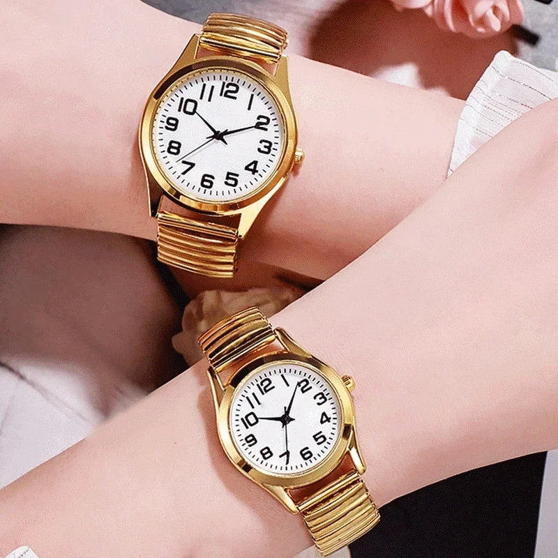 Relojes Vintage Hombre y Mujer Oro Plata